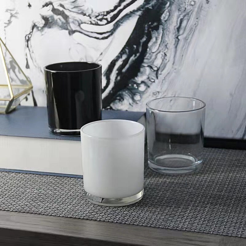 Black and White Candle Vessel – candlevesselsupply